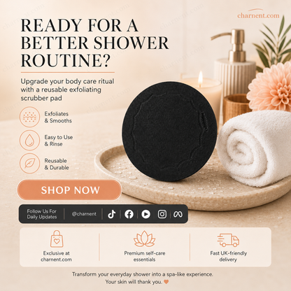 🚿Exfoliating Scrub Bath Pads🧖‍♀️