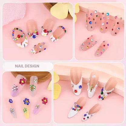 42000Pcs Jelly Rhinestones 42 Colors, Multi-Size Flat Gems for Nails, Tumbler & DIY Craft Decor
