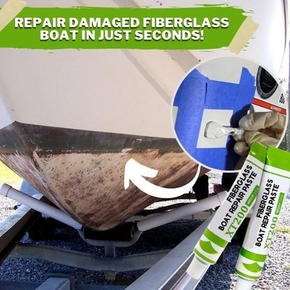 🚤Fiberglass Boat Repair Paste – Instant Gelcoat Fix, Marine Grade, Easy Apply ✨