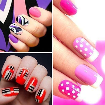 One Step Gel Nail Pen | 3-in-1 No Topcoat UV Nail Polish | Long-Lasting DIY Manicure Pen with Precision Tip🎨