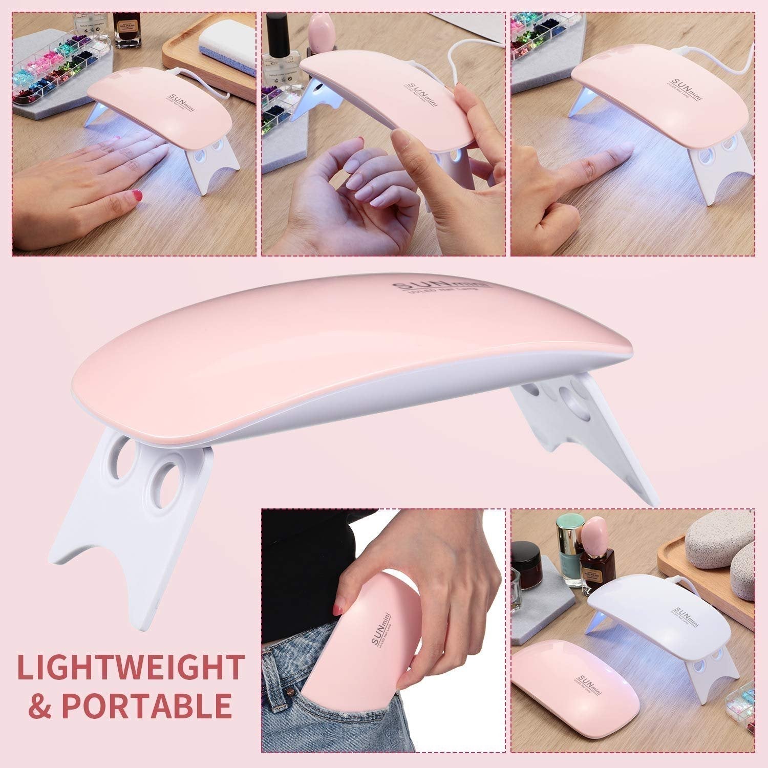 One Step Gel Nail Pen | 3-in-1 No Topcoat UV Nail Polish | Long-Lasting DIY Manicure Pen with Precision Tip🎨
