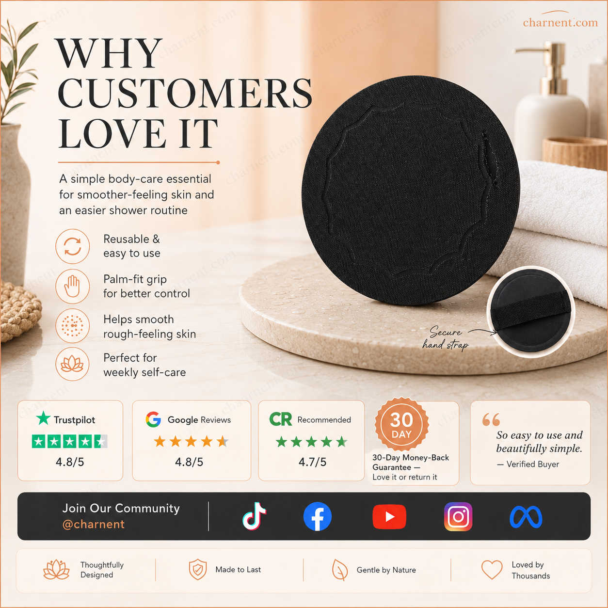 🚿Exfoliating Scrub Bath Pads🧖‍♀️