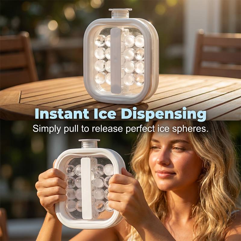 💦Portable Silicone Ice Ball Maker Kettle🧊