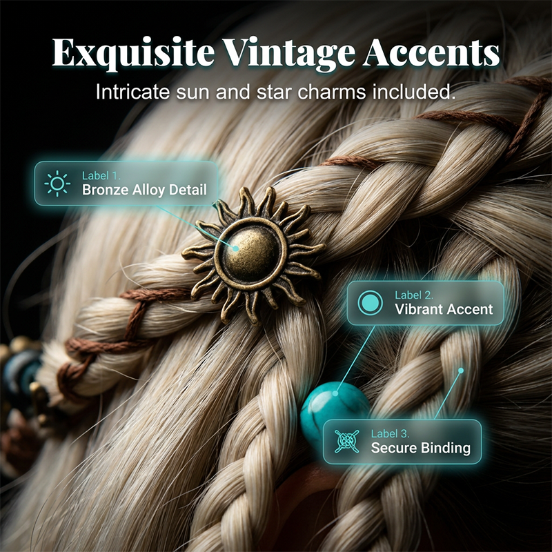 ✨ Maillard Style Pre-Braided Hair Extensions