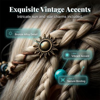 ✨ Maillard Style Pre-Braided Hair Extensions