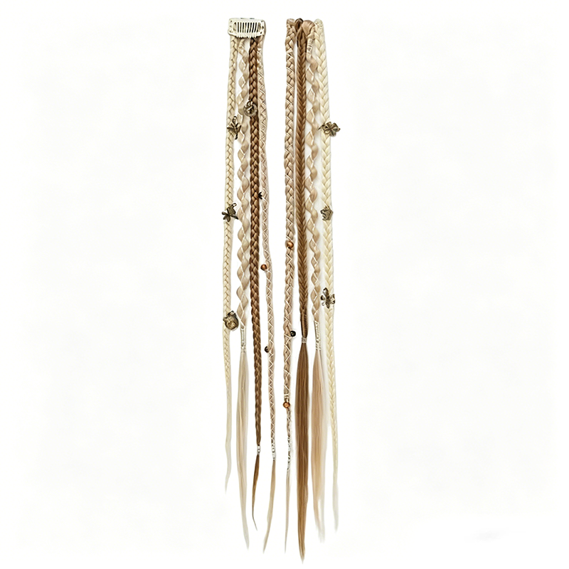 ✨ Maillard Style Pre-Braided Hair Extensions