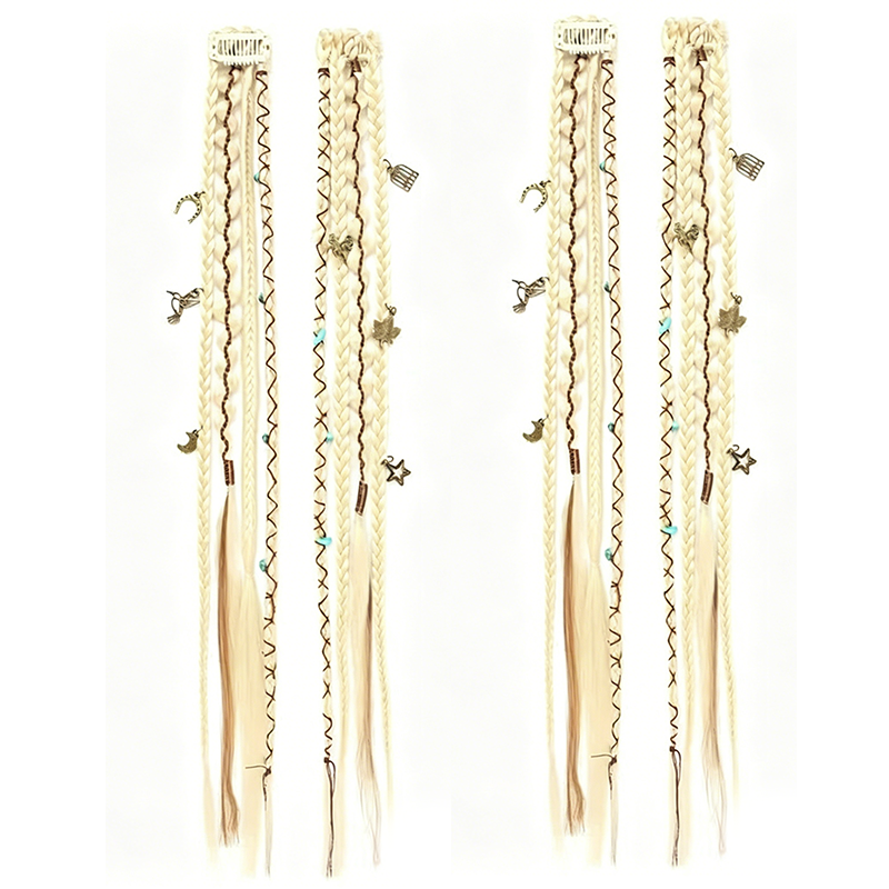 ✨ Maillard Style Pre-Braided Hair Extensions