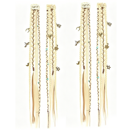 ✨ Maillard Style Pre-Braided Hair Extensions